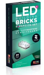 Open Brick Source Jucarie - Seturi de constructie cu lumini Stax - Extensie transparent (24 piese) (S-21002) - delphionline