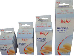 ROVAL MED Bandaj elastic cu cleme Help (RVL02)