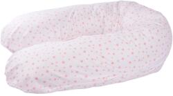 Confort Family Perna gravide multifunctionala 3 in 1, bumbac 100%, model stelute roz (CFAM9561)