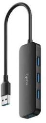 Cudy HUB USB 3.0 Cudy UH40A 4x USB3.0 negru (UH40A)