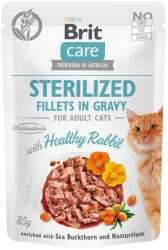 Brit Kitten Fillets in Gravy With Healthy Rabbit 85 g