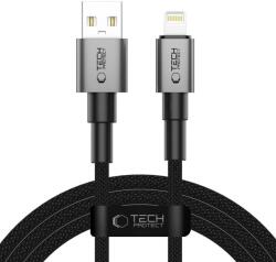 Tech-Protect Кабел за зареждане USB-A/Lightning 15W /2.4A 200см от Tech-Protect Ultraboost DNA- Iron Grey (5906302380862)