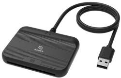 Akasa - Külső elektronikus azonosító és SmartCard olvasó - AK-CR-14BK (AK-CR-14BK)
