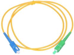 Extralink SC/APC-SC/UPC | patchcord | Singlemode, Simplex, G652D, 3mm, 1m (EX.10277)