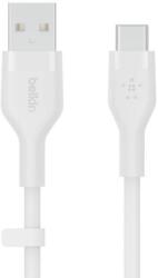 Belkin Cablu de date Belkin Boost Charge USB-A TO USB-C Silicone 2m Alb (BEL-0212)