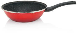 Metalac Tigaie Adanca Metalac 3.3L Granit Inductie 26Cm Rosu (349126)