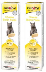 Gimborn GimCat Pastă cu biotină și brânză 2x200g