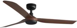 Faro Barcelona Ventilator de tavan FARO 33817WT PUNT M maro/negru d. 132 cm WT + telecomandă (FA33817WT)