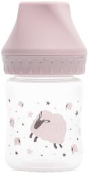 Lorelli Бебешко шише с широко гърло Lorelli My Friend - 125 ml, Mellow Rose (10200850005) - ozone
