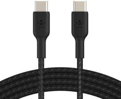 Belkin Cablu Date Belkin Boost Charge USB-C TO USB-C Braided 1m Negru (BEL-0246)