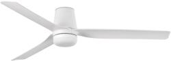 Faro Barcelona Ventilator LED dimabil FARO 33828WT-1TW PUNT TUB M LED/18W/230V alb d. 132 cm WT + telecomandă (FA33828WT-1TW)