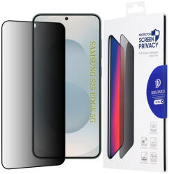 Dux Ducis - Tükröződésmentes üvegfólia - Samsung Galaxy S25 Edge - Fekete üvegfólia