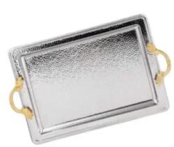 Osena Tava Servire Osena Dreptunghiulara Cu Manere Deco Art 50 x 31Cm Argintiu (95-323-K-6-11) Tava