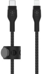 Belkin Cablu Date Belkin Boost Charge USB-C TO LTG_Braided Silicone 1m Negru (BEL-0232)