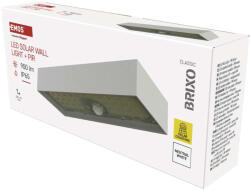 EMOS ZG165S, LED SOLAR lámpatest BRIXO PIR, 900lm IP65 természetes fehér (ZG165S)