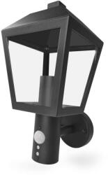 EMOS ZGB040P, LED kerti fali lámpa szürkületérzékelővel, 19, 8 x 15 x 29, 8 cm, 1 x E27, 15 W (ZGB040P)