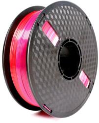 Gembird 3DP-PLA-SK-01-RP, 3D filament, PLA, 1, 75mm, 1000g, silk rainbow, piros/lila (3DP-PLA-SK-01-RP)