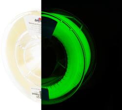 Spectrum 80529 3D filament, S-Flex 98A, 1, 75mm, 250g, glow in the dark, yellow-green (80529)