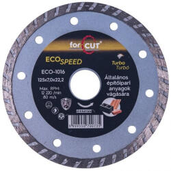 Flexmann For Cut gyémánttárcsa ECO 125x2.6x7x22.2mm turbo univerzális (ECO-1016) - platinashop