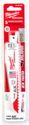 Milwaukee Szablyafűrészlapok 150/5/3, 2 mm Bimetál, Co 5 db (48005021) - platinashop