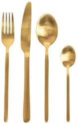 KARE Gloria Matt Gold Rozsdamentes Acél Evőeszközkészlet