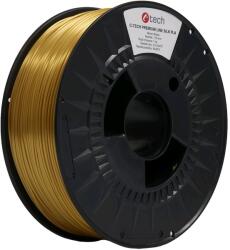 C-Tech 3DF-P-SPLA1.75-BRASS 3D filament, PREMIUM LINE, Silk PLA, sárgaréz, 1, 75mm, 1kg (3DF-P-SPLA1.75-BRASS)