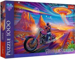 Trefl Puzzle Trefl din 1000 piese - Cu motocicleta in salbaticie Puzzle