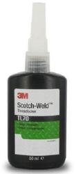 3M TL70 Scotch-Weld, 50 ml - tartós menetrögzítéshez (7100034948)