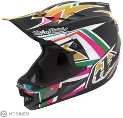 Troy Lee Designs D4 Carbon sisak, fekete/arany kerettel (XL (60-61 cm))