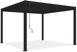  SUN DELUXE 3.6x4 m antracit terasz pergola