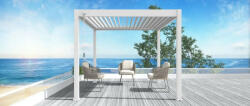  SUN ELEGANCE 3x3 m fehér terasz pergola