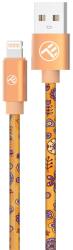 Tellur Кабел Tellur Graffiti TLL155611, от USB A(м) към Lightning(м), 1m, оранжев (TLL155611)
