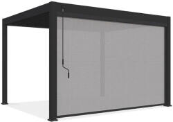 SUN Elegance/Deluxe/Fusion antracit lehúzható roló 4 méter (zip árnyékoló)