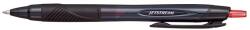 uni Pix, 0.35 mm, buton, butoi negru, UNI "SXN-157S Jetstream Sport Eco", roșu (315101000)
