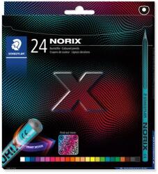 STAEDTLER Színes ceruza készlet, STAEDTLER "Norix 186", 24 különböző szín 186 C24 (186 C24)
