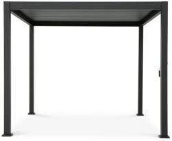  SUN PREMIUM 3x3 m antracit terasz pergola