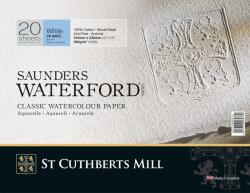 St Cuthberts Mill Saunders Waterford C. P. Vázlatfüzet 20 31 x 23 cm 300 g White (T46330001011C)