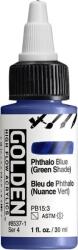 Golden Artist Colors High Flow Akril festék Phthalo Blue (Green Shade) 30 ml 1 db (0008537-1)