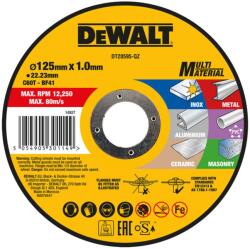 DEWALT Tartozékok - Vágókorong 125x22, 23 mm DT20595 (DT20595)