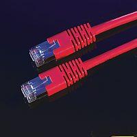 Roline 21.15. 1321 : : S-FTP Patch кабел, Cat. 6, PIMF, 0.5 м, червен, AWG26