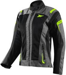 Seventy Degrees SD-JT68 Sahara női motoros kabát fekete-fluo sárga