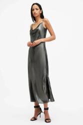 AllSaints rochie HADLEY culoarea gri, midi, drept, W255DB PPYA-SUD0LJ_90X (W255DB)