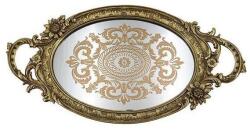 Eurolamp Dekoratív tálca 46, 5x24, 4 cm arany EU0477 (EU0477)