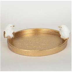 Eurolamp Asztali dekoráció tányér madarakkal 9, 5x28x30, 9 cm 752-15018 (EU0471)