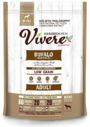Vivere Adult Mini Bivaly alacsony gabonatartalmú kutyatáp - 3 kg kiszerelés - pet18