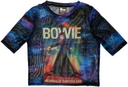 David Bowie Moonage 11 Fade Blue M Дамски Риза (BOWMCT49LBL02)