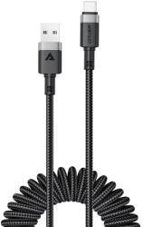 ACEFAST C14-04 USB-A - USB-C Kábel Rugós 480Mb/s 3A 1, 2m - Fekete (C14-04)