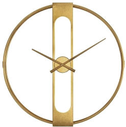 Kare Design Clip 60 Arany Fali Óra (KHM-61478) - prodis