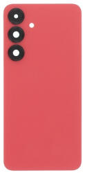 Samsung S936 Galaxy S25 Plus akkufedél (hátlap) kamera lencsével és ragasztóval, korallpiros, coral red (OEM)