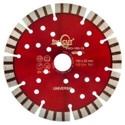 Flexmann For Cut Gyémánttárcsa PRO 150x3, 0x12x10x22, 2mm turbo Piros szegment (PRO-150-12) - munkaruhakozpont